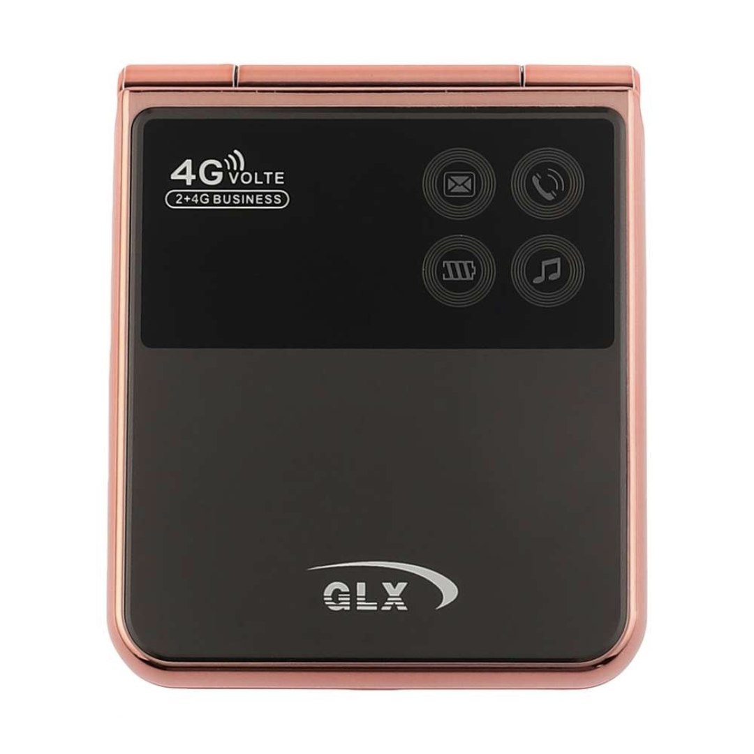 گوشی موبایل جی ال ایکس مدل فلیپ دو سیم‌کارت با قابلیت تماس 4G