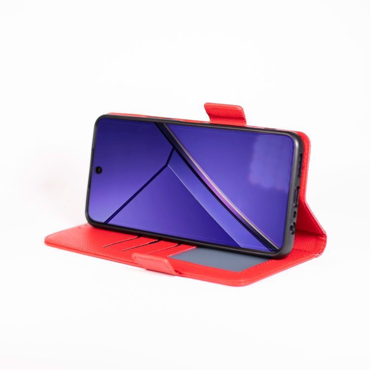 کیف کلاسوری مناسب برای گوشی موبایل Revvl 7 Pro 5G طرح چرمی