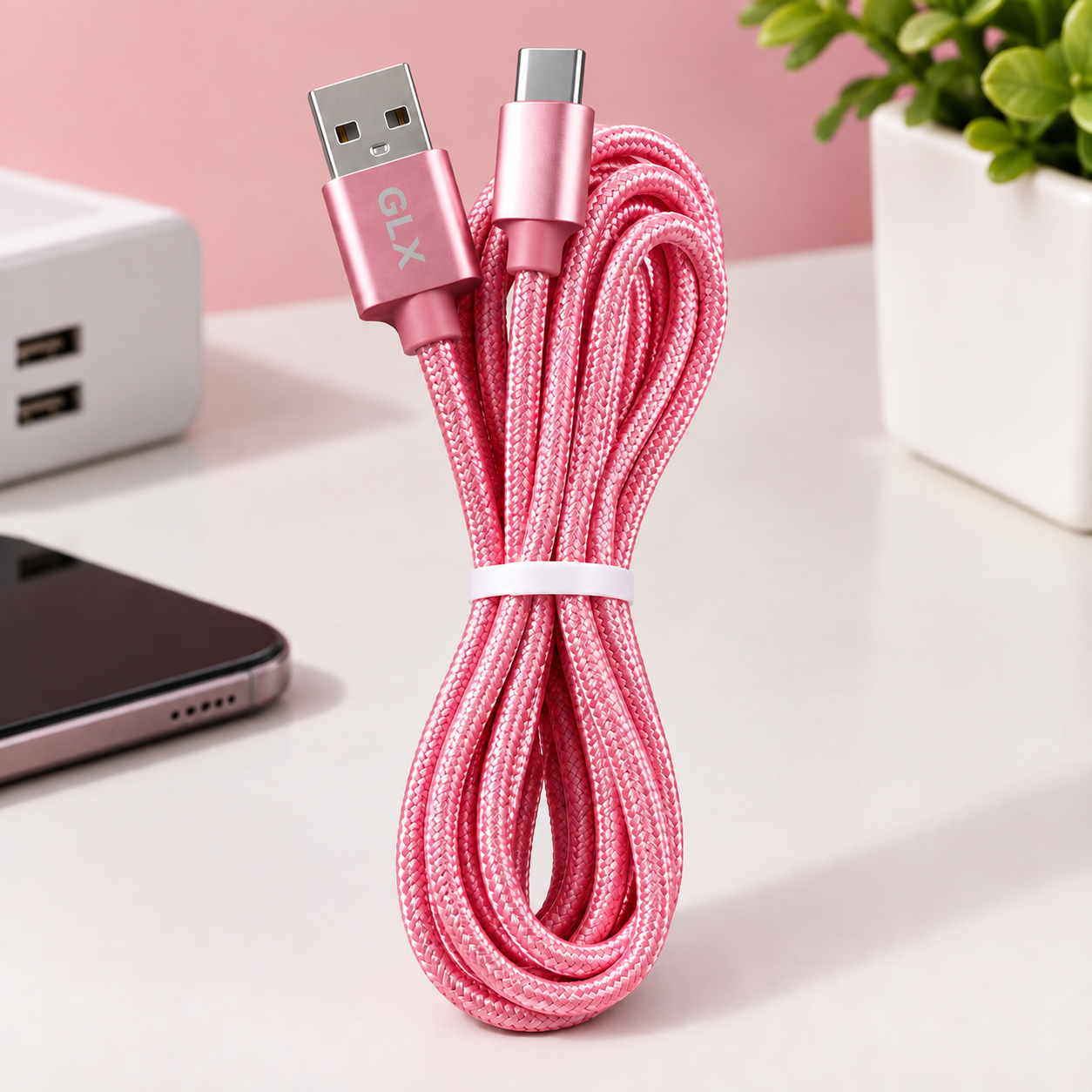 کابل تبدیل USB به Type-C مدل کنفی به طول 2 متر